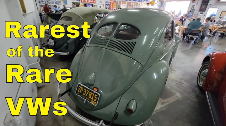 RARE VW Private Collection EPIC Amazing - VW beetles Busses  - Coach Built Cars