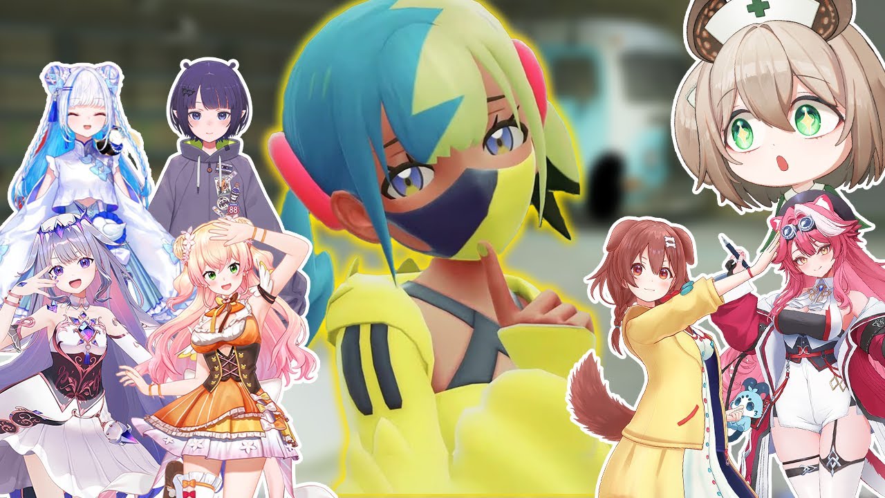 VTubers Reaction To Meeting Canari In Pokemon Legends Z-A [ Pokemon Clips ]