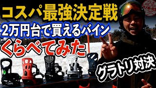 グラトリやるならどのバインがコスパ良い？お得なバインを検証【商品レビュー】