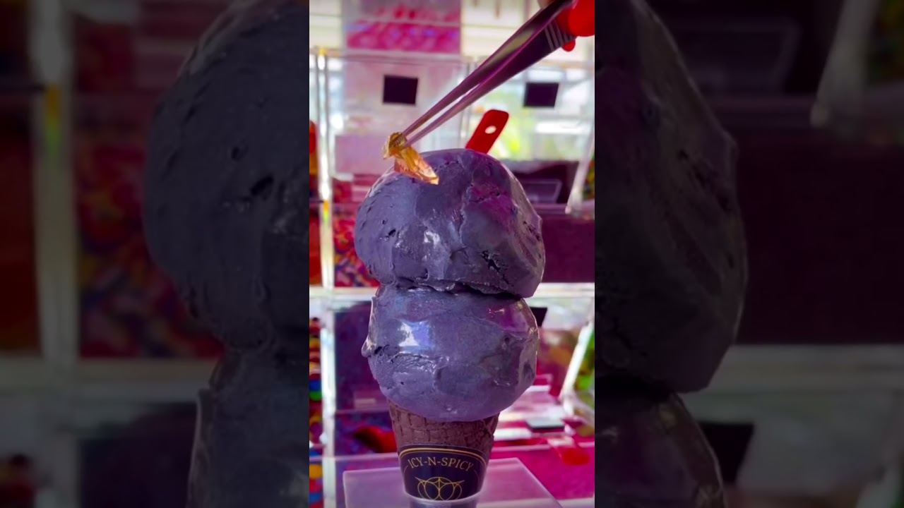 Soft gelato 24k Gold Madagascar vanilla icecream 