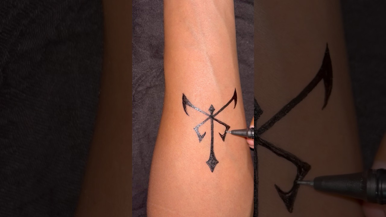 Hunter's Mark (Bloodborne) Tattoo 