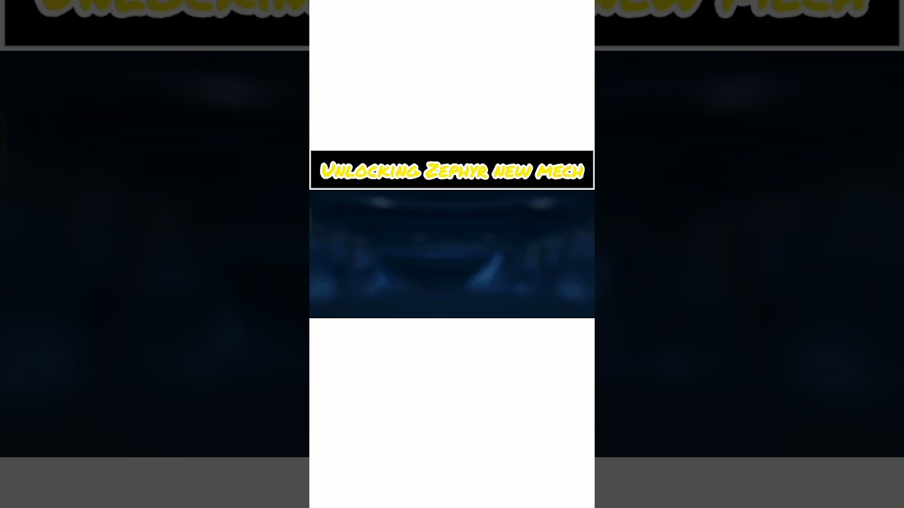 Unlocking Zephyr 🎉🎊 Tier 5 mech