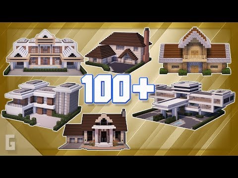 100+-minecraft-house-ideas!