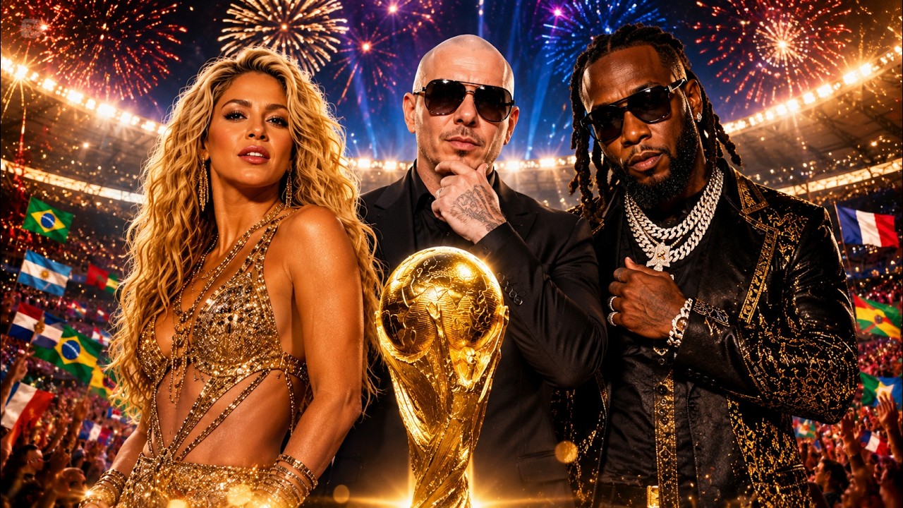 SHAKIRA x PITBULL x BURNA BOY – DAI DAI ⚽🔥 (Official World Cup 2026  Anthem) | Music Video 4K - YouTube