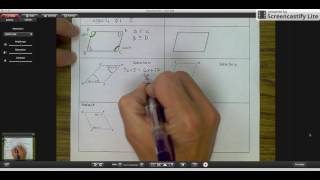 Parallelograms - Theorems 2 & 3