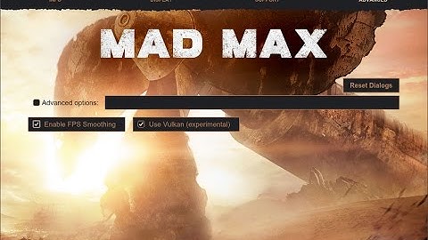 Vulkan a Mad Max story