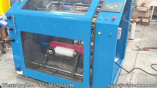 Fully automatic Stretch/Cling Film Rewinding Machine,Electrostatic coating film,Flexible Packaging