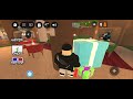 Playing mm2 my first ROBLOX game video