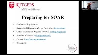 Transfer Student SOAR Prep