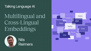 Multilingual and cross lingual embeddings - Nils Reimers