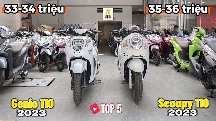 So sánh xe scoopy 2023 voi 2023 năm 2024