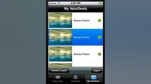 Ndot Deals Groupon Clone Iphone App V1.0