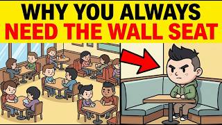 "If You Always Sit With Your Back To The Wall, Psychology Explains Why"