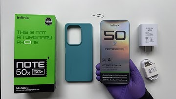 Infinix Note 50x 5G - Unboxing - Camera Test - ASMR