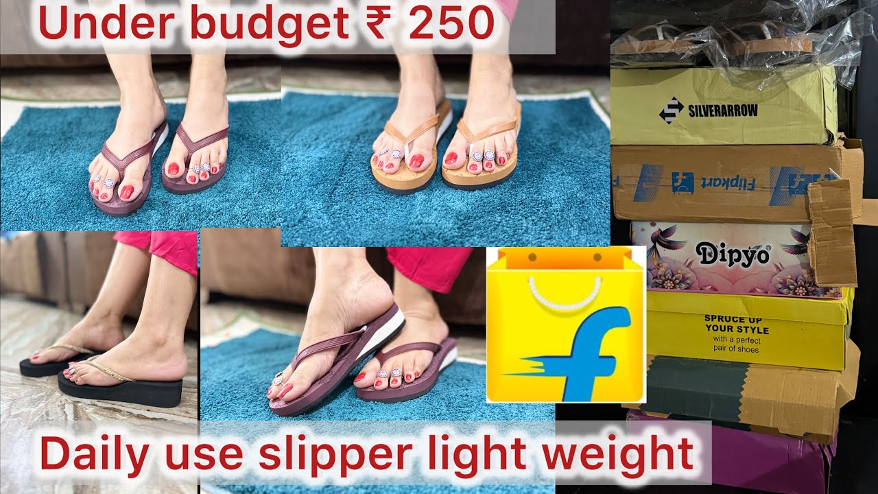 Beautiful flip flop just ₹180 affordable and light weight slipper 