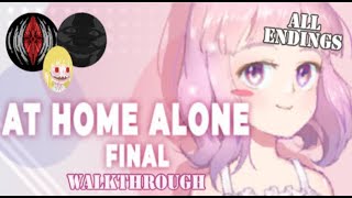 At Home Alone Final Walkthrough (ALL ENDINGS + ACHIEVEMENTS)