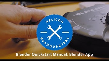 Blender Quickstart Manual: E4 || Blender App