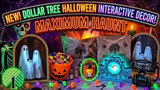 Dollar Tree Halloween Just Got WAY Better… (Interactive Decor!) #dollartree #halloween