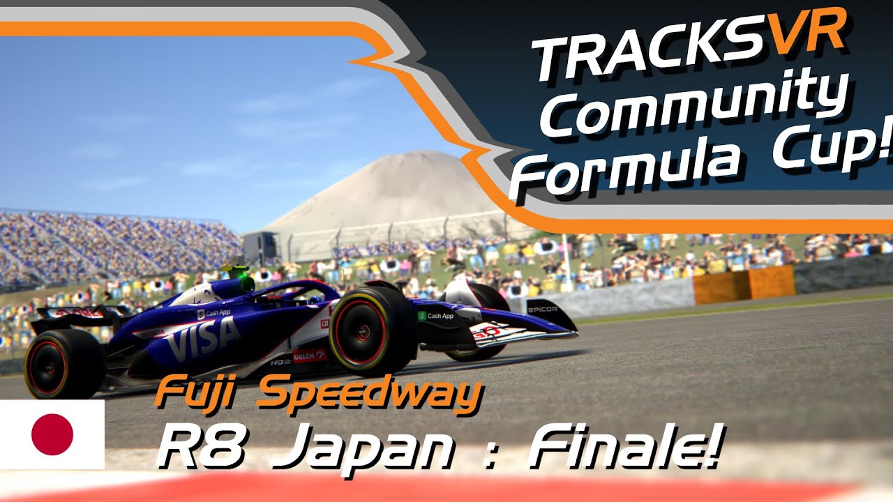 TracksVR F1 Finale | R8-Japan | TracksVR Community Event Feb 24 2025