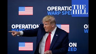 President Trump celebrates COVID-19 vaccine progress with Operation Warp Speed