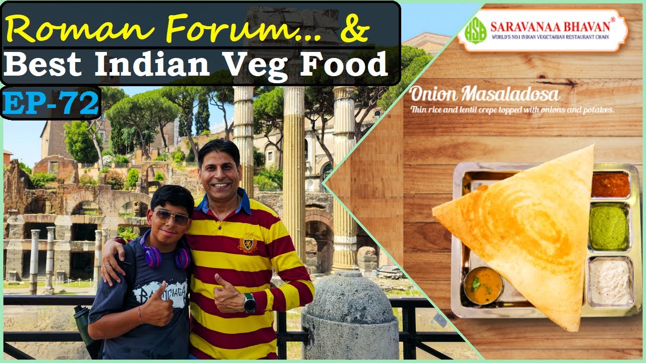 Roman Forum Guided Tour l Palantine Hill Rome l Saravanaa Bhawan Rome l Safarnama Exploring World