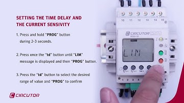 programming the earth leakage protection relay rgu10