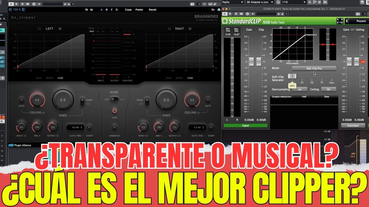 StandardCLIP vs bx_clipper | ¿Cuál DESTRUYE MENOS tu Mezcla? (Pruebas REALES) 🎛️🔥