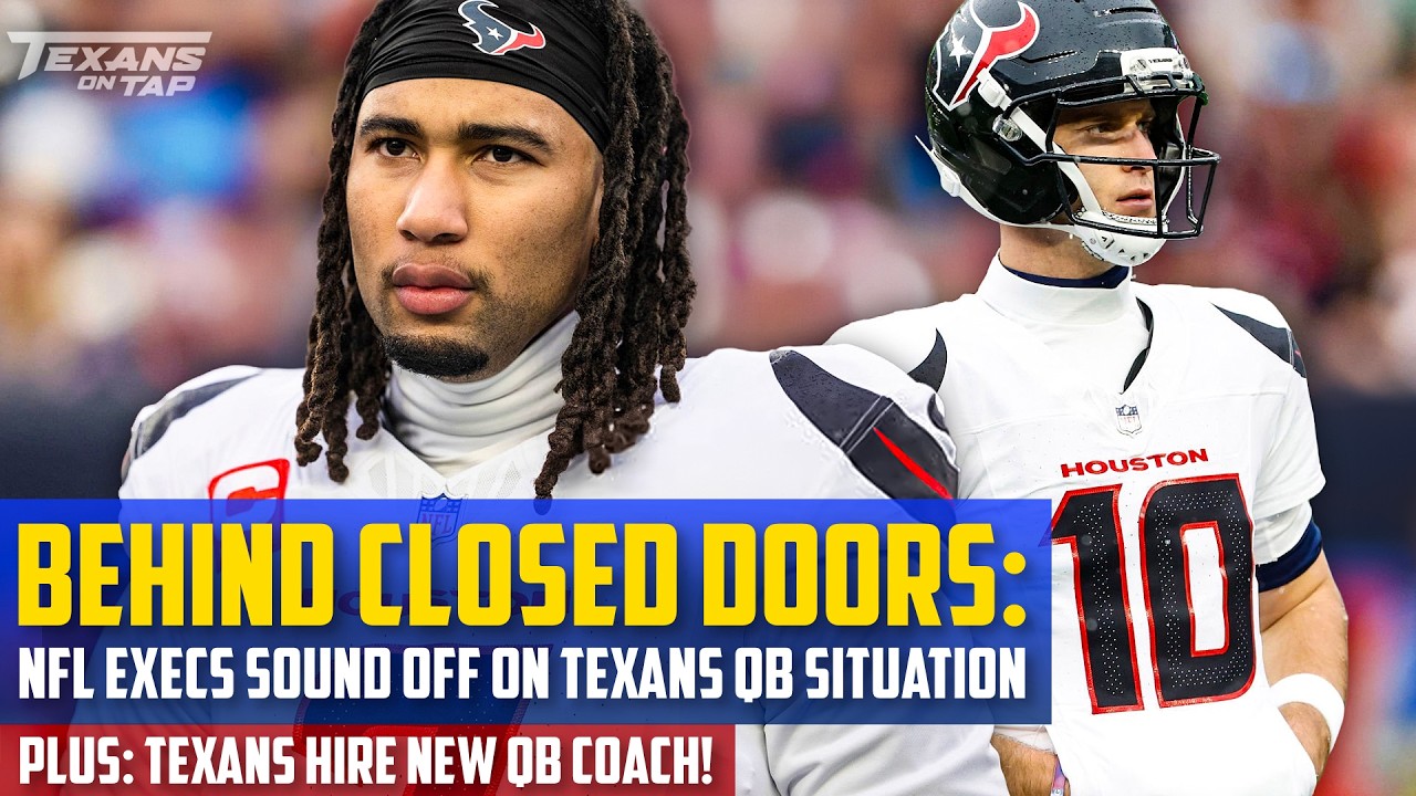 NFL Execs SOUND OFF on Texans QB situation | Plus: Texans make change at QB coach!
