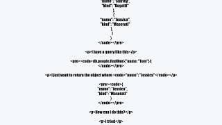 Return just an object within array from database
