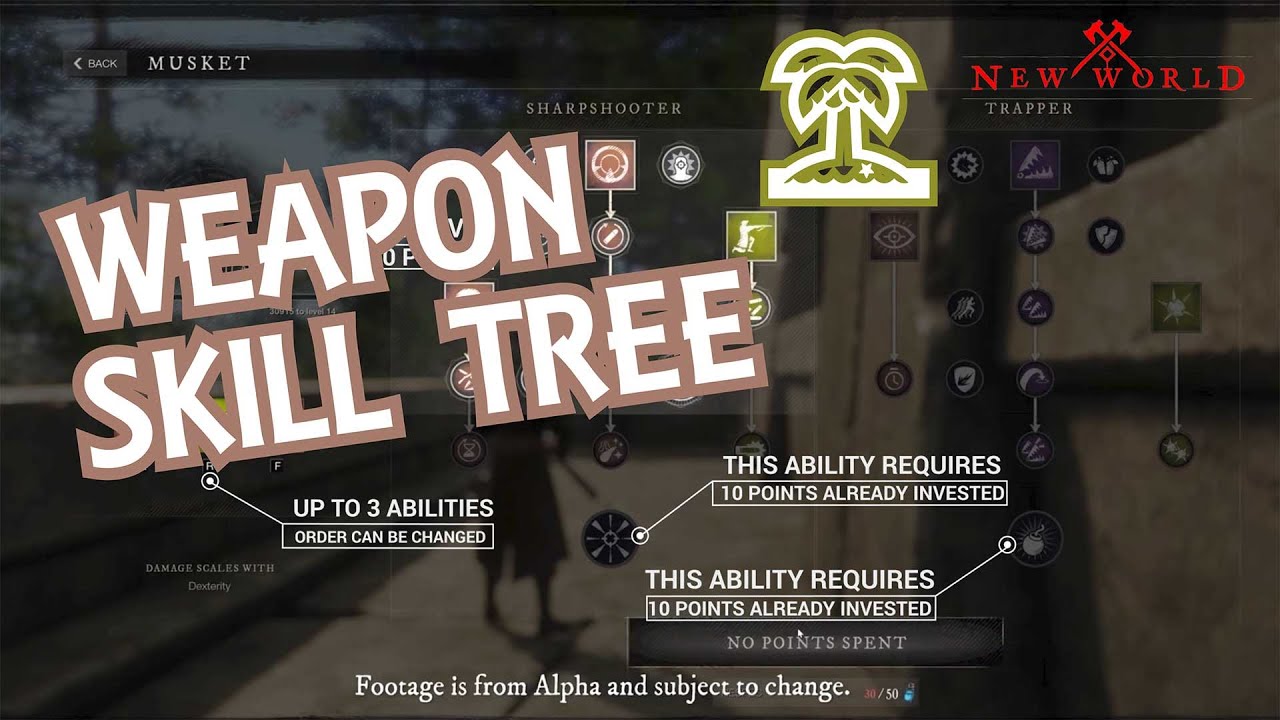 Amazon S New World About Weapon Skill Trees What You Should Know Youtube