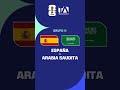 #NuestroMundial | 🔥 ¡Un primer tiempo para disfrutar! España mostró toda su jerarquía y con goles.