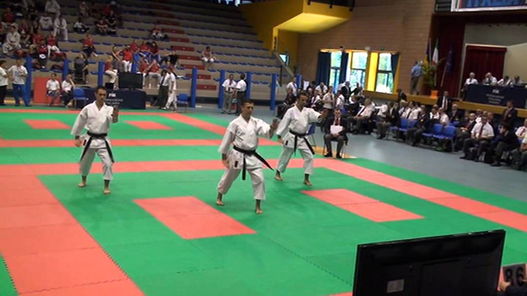 WUKF Kata Team World Champions 2011 Lignano, Italy YouTube