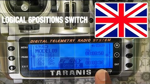 FrSky Taranis / OpenTx Crumbs - Logical 6positions switch