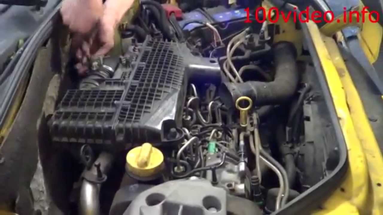 Устранение течи вакумного насоса Renault kangoo Устранение течи вакумного насоса Renault kangoo