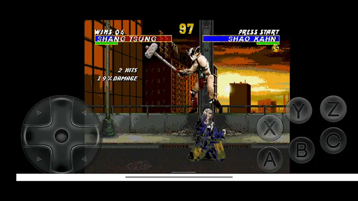 Ultimate Mortal Kombat Trilogy Shang Tsung MK1 End...