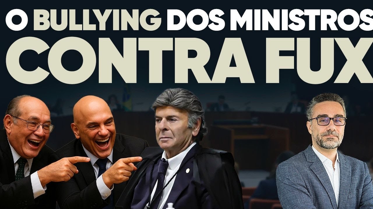🚨 Ministros do STF fazem bullying com Fux: STF virou 5ª série?