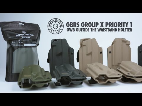 GBRS Group x Priority 1 OWB Outside The Waistband Holster