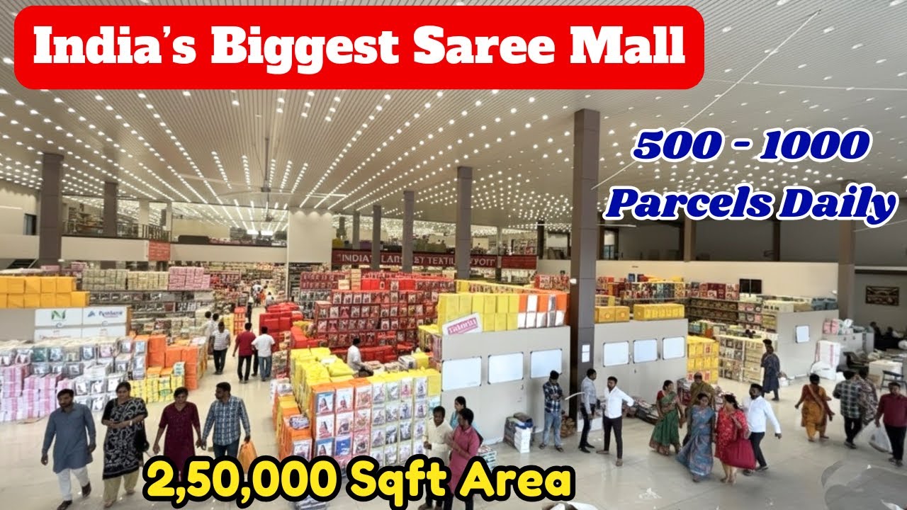 Pune Textile Market - India's LARGEST Saree Wholesaler, 400+ Counters, 2,00,000 Lakh+ Samples
