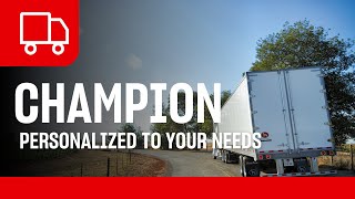 Champion Dry Van by Great Dane: Personalized Fleet Solutions