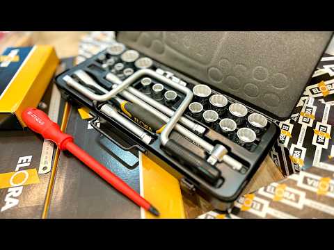 Bộ tuýp ELORA 770-LAU hệ inch 1/2" | Socket Set 24 chi tiết