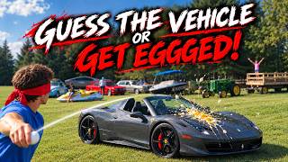 Guess the Car BLINDFOLDED Challenge!! (Our WORST Punishment Yet!!)