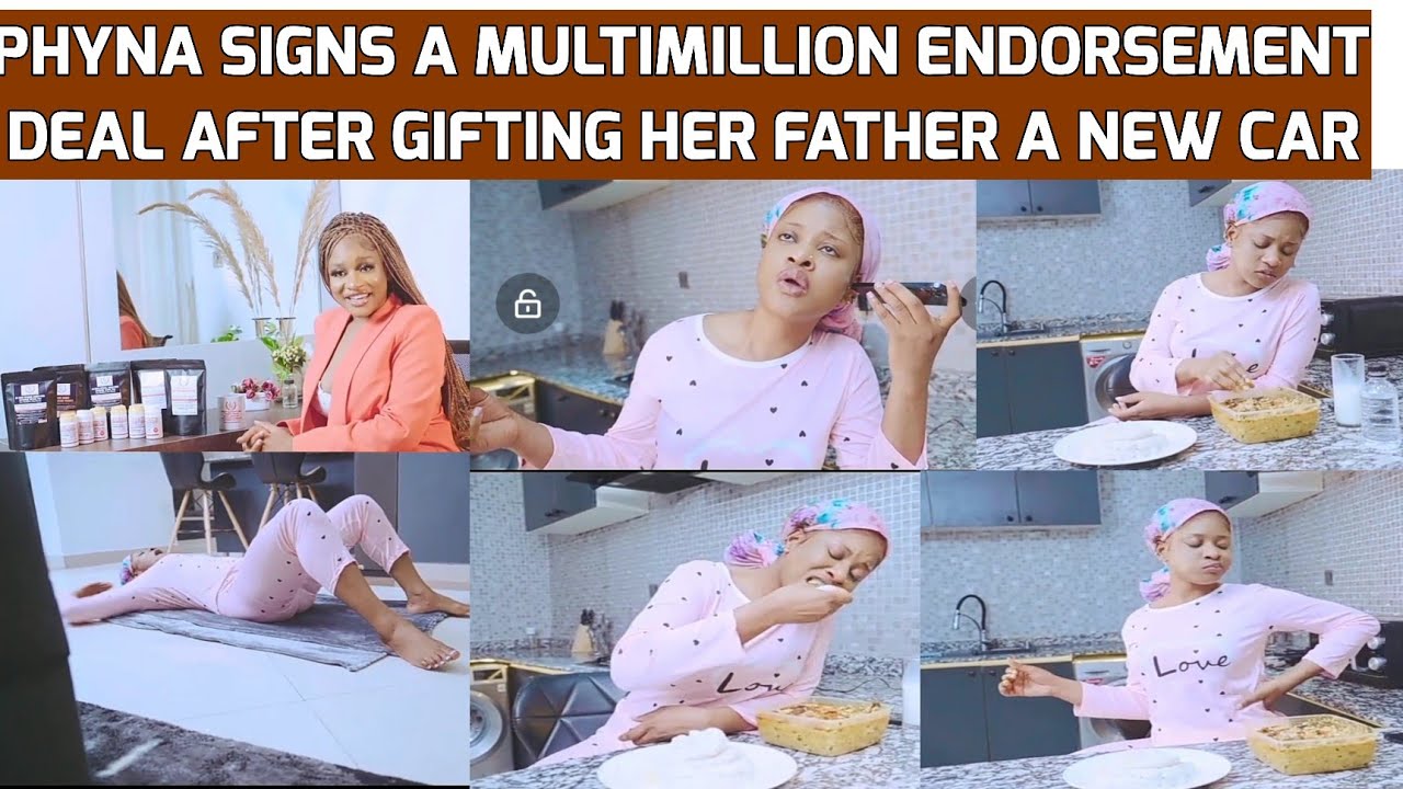 PHYNA SIGNS A NEW MULTIMILLIONAIRE ENDORSEMENT DEAL 💃 AFTER GIFTING HER FATHER A NEW CAR