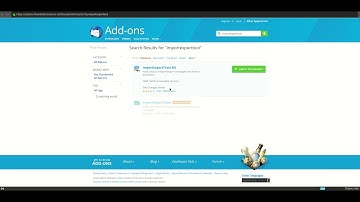 Install Addon in Thundebird for import export