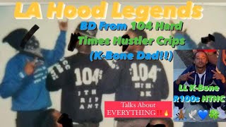 BD (K-Bone’s Dad) 104 Hard Time Hustler Crips Interview Talks NHC, Rollin 100s, Inglewood B’s & More