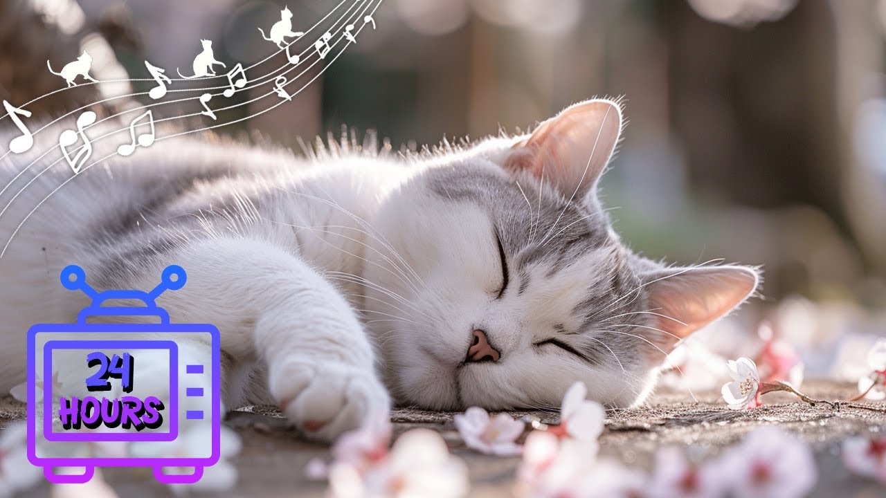 Photo inspiration: Visual Reference: 24 Hour Relaxing Music For Cats With Anxiety