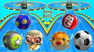 Going Balls 🏀 Super Speedrun Android Gameplay 😲 Walkthrough Balls Android 🔥 Max Level 21