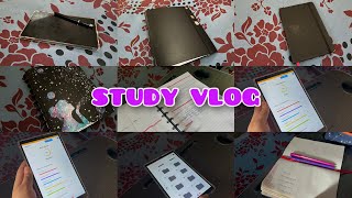 study vlog | fiz 2 redações (com resultados) + questões do enem + fichário que eu vou usar e falação