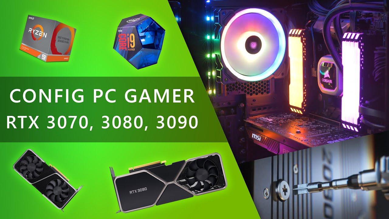 PC spécial JV ou montage - Core I9 80 Go RTX 3090 + 4 To DD
