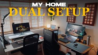 I Built My DREAM Southeast Asian Inspired Dual Desk Setup