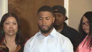 Anthony Maclin holds press conference after IMPD officers indicted